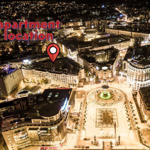 Ira's Square 2 Bedroom Apartment Free Parking
