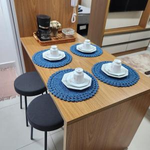 Flat novíssimo,somente famílias ,e completo centro Ribeirão pr