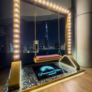 64th Floor Rooftop Dream, Burj Khalifa View Pool, 2Br Apartment in Paramount Hotel Midtown