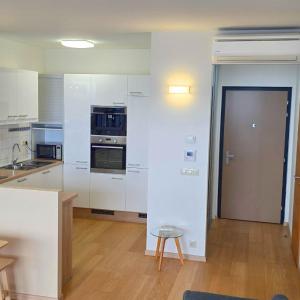 CASTLE view SKY, 3 rooms, PANORAMA loggia, FREE parking, wifi, old town