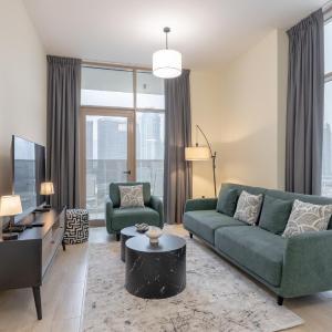 Canal View, Partial Burj Khalifa View, Brand New