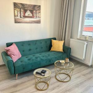 GÖH-moderne Wohnung in zentraler Lage, Balkon, self-check-in, WLAN, Netflix, DisneyPlus
