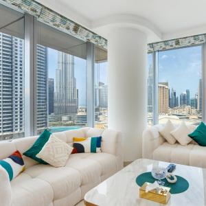 King 2BR With Burj Khalifa View In Boulevard Point