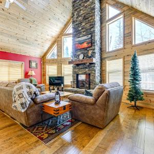 Less Than 1 Mi to Brian Head Resort Spacious Cabin!