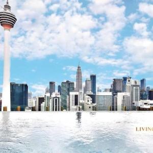 Ceylonz Suites KL Studio near Bukit Bintang - Living Signature