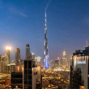 1BDR with Burj Khalifa Views in Elite Downtown