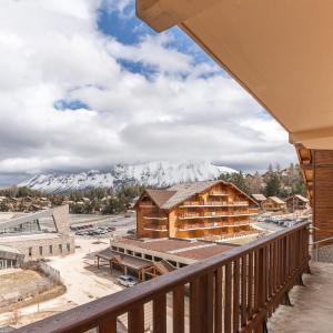 150m des pistes, appartement pour 8 avec balcon