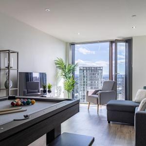 Manchester City Centre,Picadilly , Skyline View