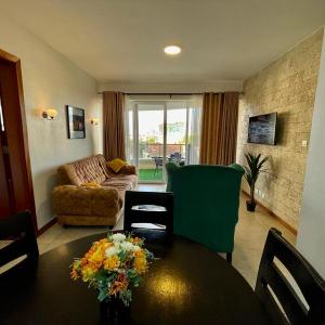 newly furnished two bedroom apartment with swimming pool, fully equipped gym, private parking space,children playground and unbeatable scenic city views
