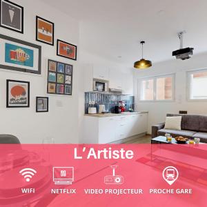 expat renting - L'Artiste - Netflix - Proche gare