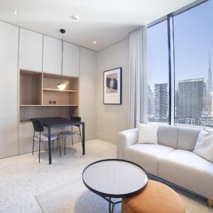 Business-Ready Executive Studio with Burj View