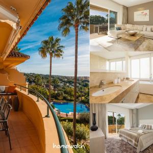 Holiday home, with sea views, south facing and close to the golf course and the beach, in Elviria Hills