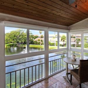 Stunning lakefront condo on Siesta Key with private beach access