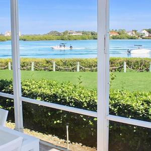 Gorgeous bay views from this ground floor Siesta Key Condo