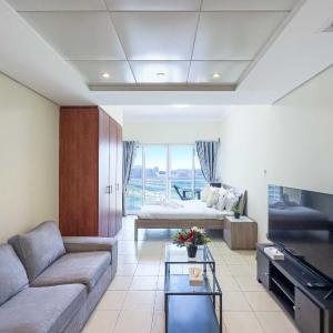 Chill Studio with Balcony and Pool View