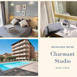 Charming studio with swimming pool