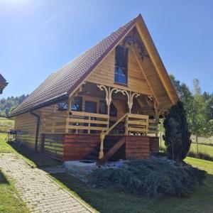 Domki z sauną i balią w Korbielowie