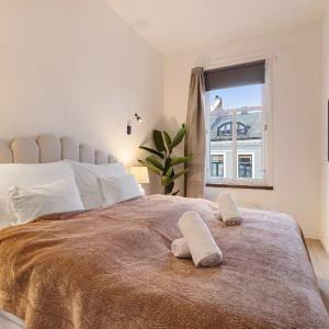 DINBNB Apartments l Stylish Apartment - Fireplace & Fully Equipped