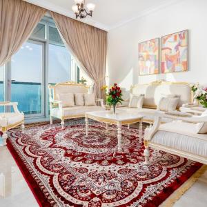 Ocean view luxury 3BR duplex at ajman corniche
