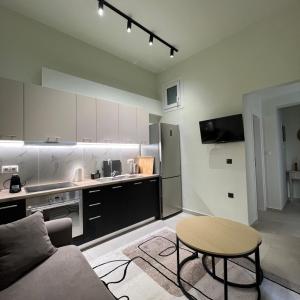 Modern apartment with patio