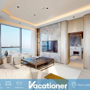 Vacationer Holiday Homes I Luxurious 1 Bed l Panoramic Palm Views l Iconic Location