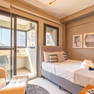 Easy Star - Lindo studio em Pamplona ao lado da Av. Paulista - HN01I