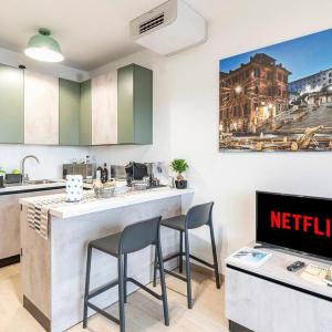 Brand new apartment with private parking space