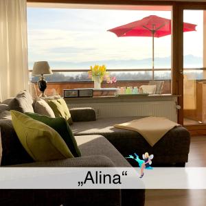 Ferienwohnung Alina- Penthouse Wohnung mit atemberaubendem Blick zum Bodensee