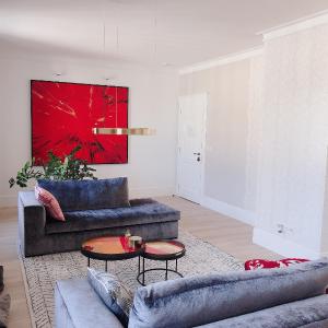 LUXUS 5 Zi-Wohnung + Balkon in TOP-Lage FFM+KLIMA