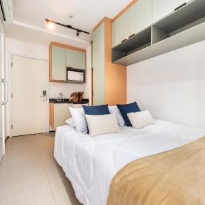 BHaus Bela Vista Shopping Frei Caneca - Studio compacto com Varanda - Academia - Lavanderia - Coworking - Mini mercado Estacionamento pago no prédio - fr2