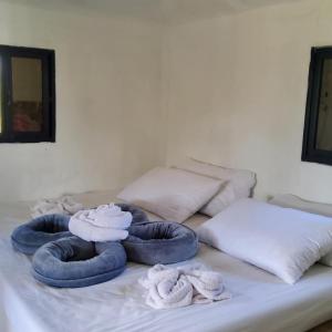 Second Floor Air-conditioned Room on Family Hut Bamboo House