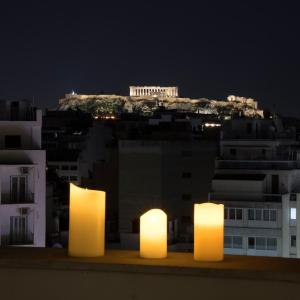 Acropolis Panorama Luxury Loft 8th fl Balcony View