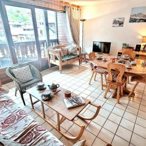 Appartement 3 pièces au centre des Gets, balcon, proche pistes, commerces et restaurants, 5 pers. - FR-1-598-73