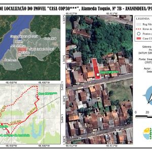 Casa de dois pavimentos para a COP30 em Belém