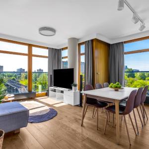 Warsaw Prestige Suites - 86m2, Two-Level Loft, Parking - by Rentujemy