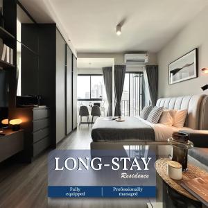 Refined High-Rise 1BR - Fast Wifi - BTS Phra Khanong