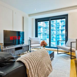 Canary Wharf Balcony & Waterfront 2-Bed, 2-Bath