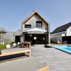 Kerguille, villa avec piscine