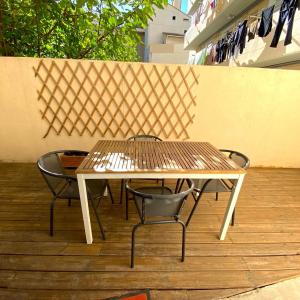 Central Appartement T2 4P avec terrasse