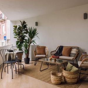 Linares - 2 bedrooms, terrace in Campo de Ourique