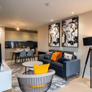 Mega5 Modern 2Bedroom Luxury Apartment Deansgate-2baths, 2toilets, with car park