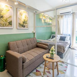 Serene Studio with Balcony, Sunset Views and City View