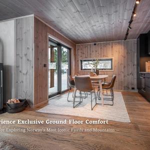 Ground Floor Exclusive Apartment with Sauna - Near Geiranger and the Norwegian Fjords
