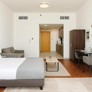 Cozy Apartment in Jumeirah Village Circle, Dubai.