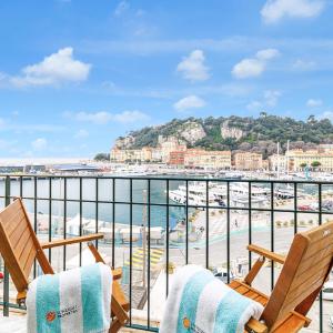 Sunlight Properties - Archibald - Nice Port area, 2 Bedrooms, stunning holiday rental apartment with balcony & parking