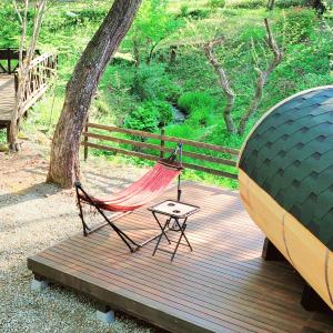 NASU terrace MANA 森のバレルサウナとBBQグリル