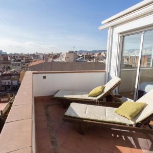 Gaudi penthouse with terrace views