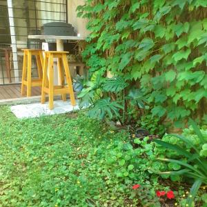 Beautiful apt with garden An oasis in the city