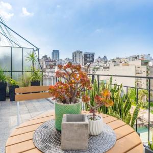 Monoambiente con terraza, vistas y sol en Charcas