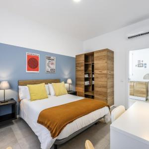 Apartamento 2 hab en Malvarrosa a metros de la playa, con terraza y zonas comun 3D